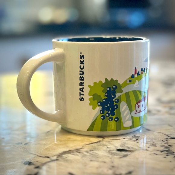 NIB Starbucks YAH series FRANCE Scenic Ceramic Mug collectible - Picture 4 of 7